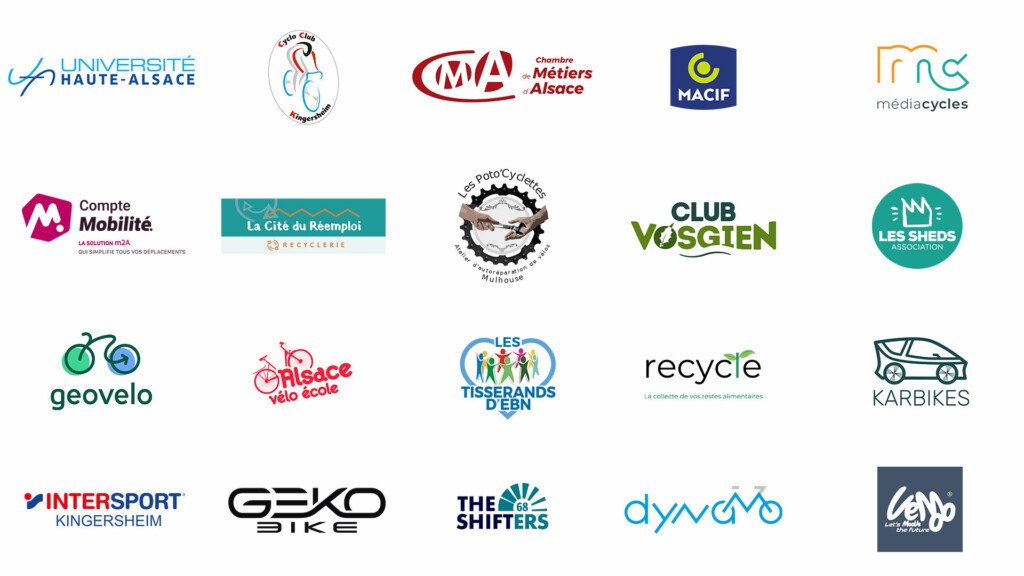 Logos Fête du Vélo 2024
